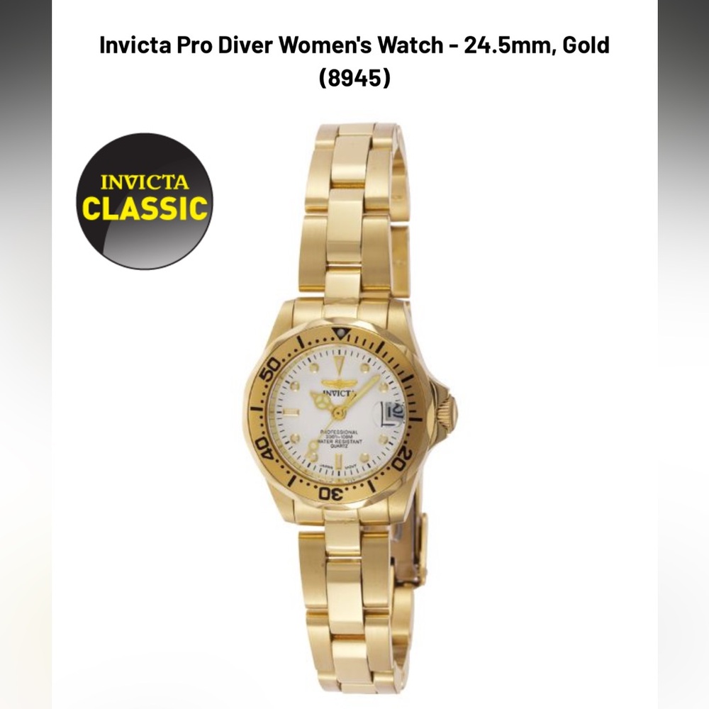 Invicta Pro Diver Womens Watch NWT